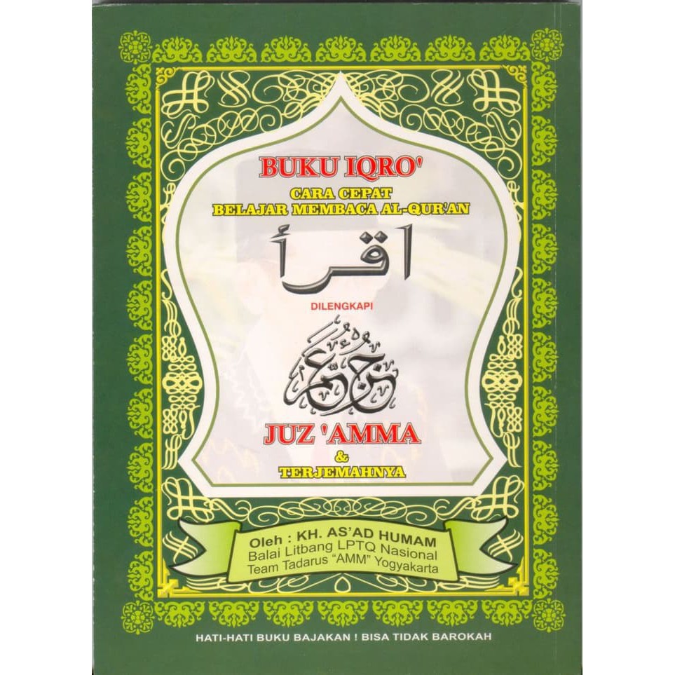 Buku Iqro dan Juz Amma Besar