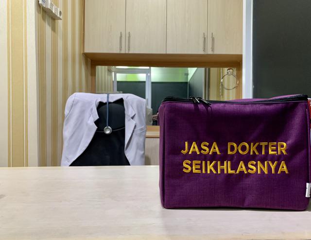 Qhijab - Kotak Infaq Original Kilip+ Bahan Canvas Uk.30x20x23cm. Termurah!! Original!!!