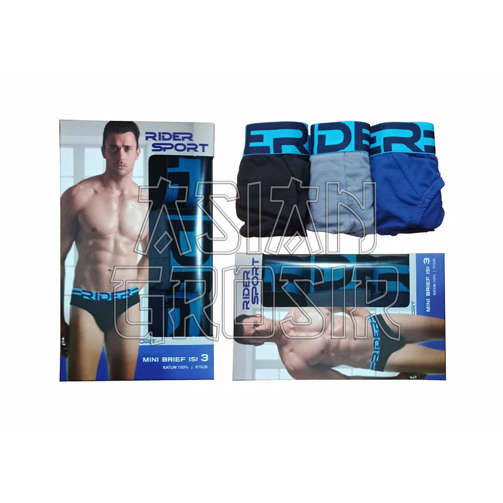 PAKAIAN PRIA TERKINI PALING DICARI //   Rider Sport Underwear  (Kode R 762 B)