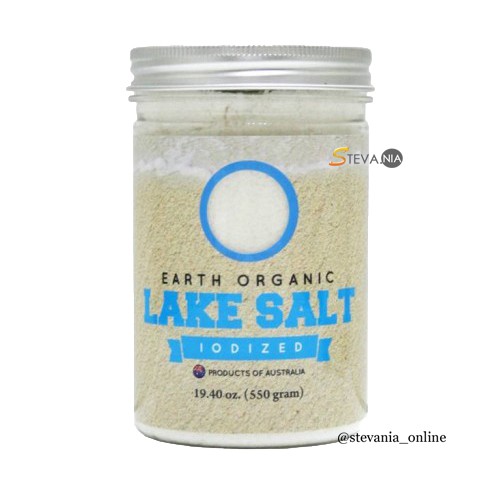 

Earth Living Iodized Lake Salt 550GR