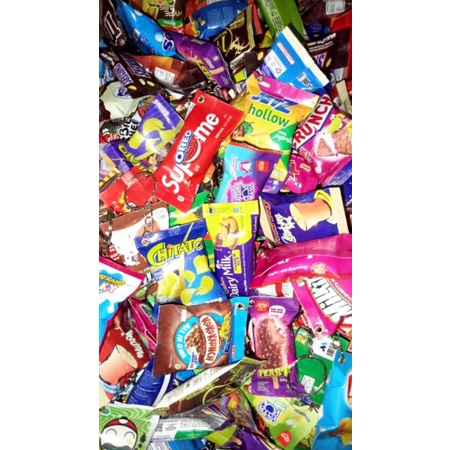 (COD)GANTUNGAN KUNCI MINIATUR SNACK UNIK LUCU-5