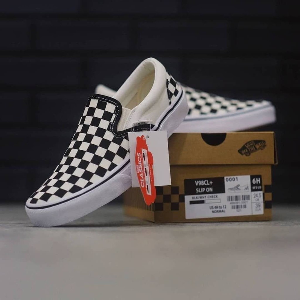 VANS SLIP ON CHECKERBOARD JAPAN MARKET