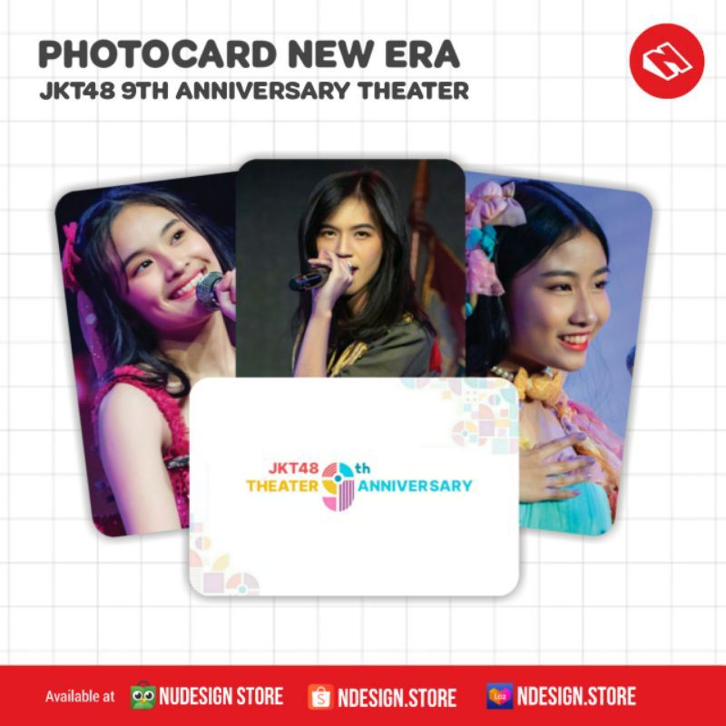 NDESIGN - PHOTOCARD JKT48 9TH ANNIVERSARY THEATER