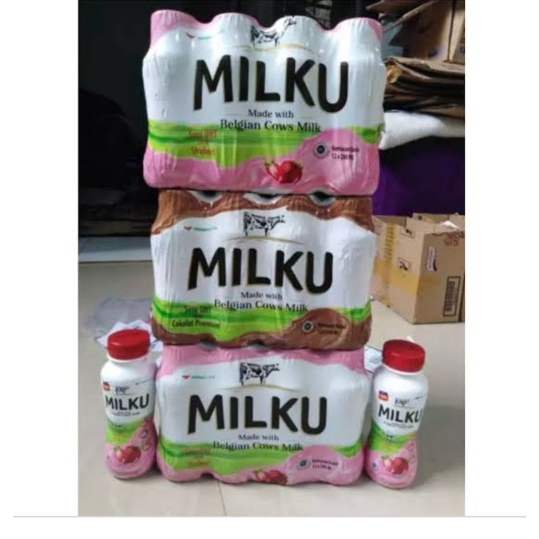 

1PAK MILKU SUSU UHT 200ML. ISI 12PCS