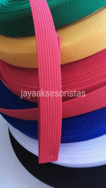 Tali webbing tas LT 2.0 cm panjang 28 meter