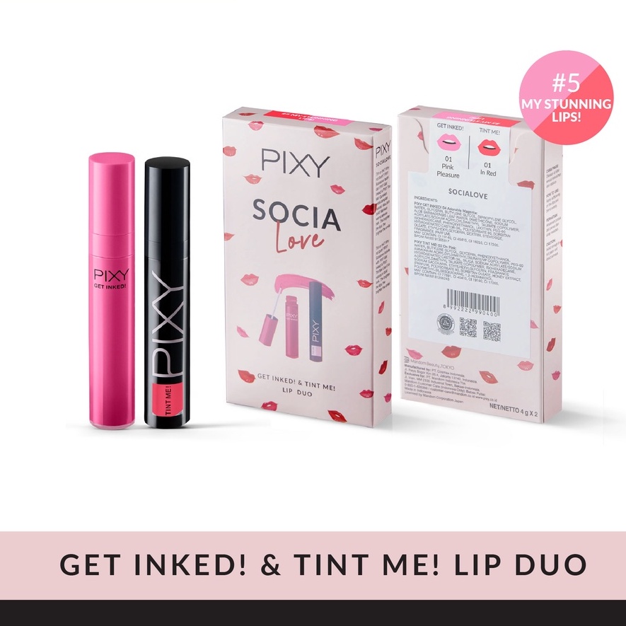 PIXY SOCIALOVE LIP DUO