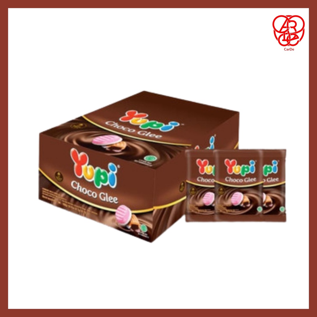 

Yupi Choco Glee 1 Pak isi 24 pcs