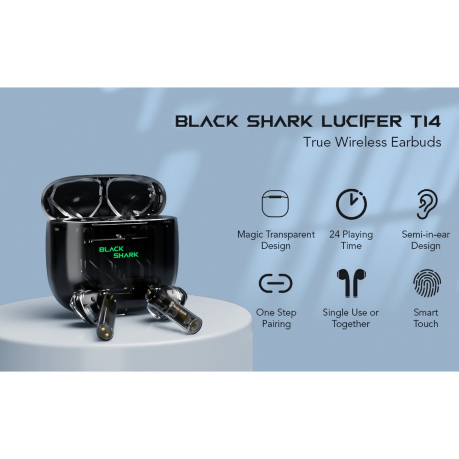 Black Shark Lucifer T14 x Somic MX503-SP Earphone Transparent Design