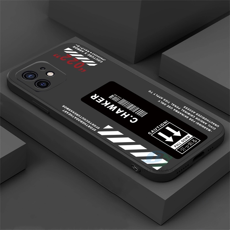 Case Silikon Motif Garis Hitam Putih Untuk IPhone 13 Pro Max 11 12 Xr XS 6 6S 7 8 Plus