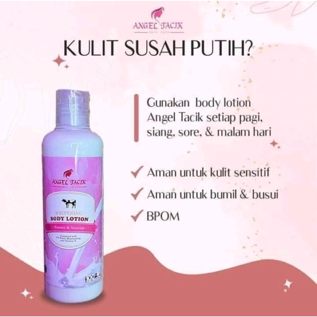 ANGEL TACIK WHITENING BODY LOTION ORIGINAL