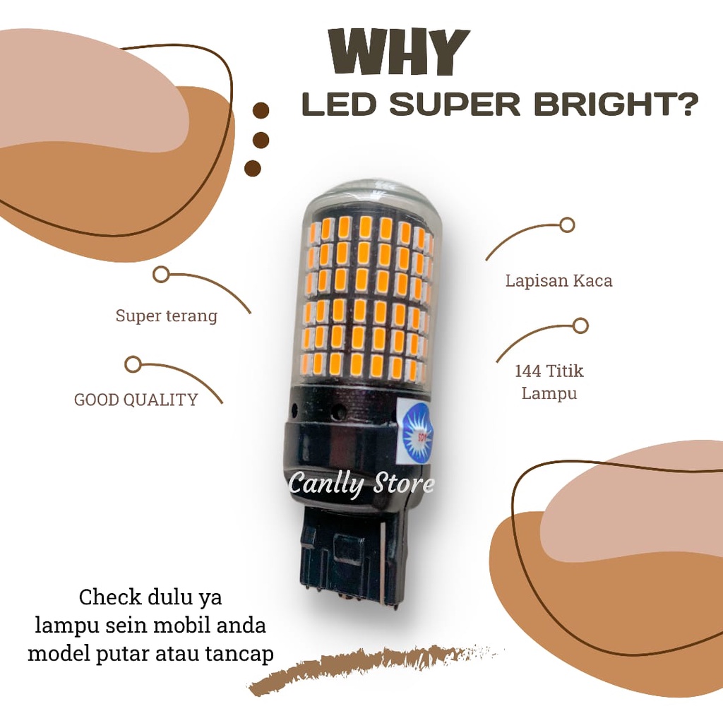 LAMPU SEIN MOBIL LED SUPER BRIGHT