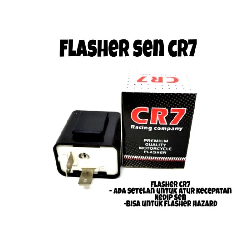 FLASER SEN CR7 10PC/kotak RELAY SEN LED Kedip FLASER SEN CR7 10PC GROSIR