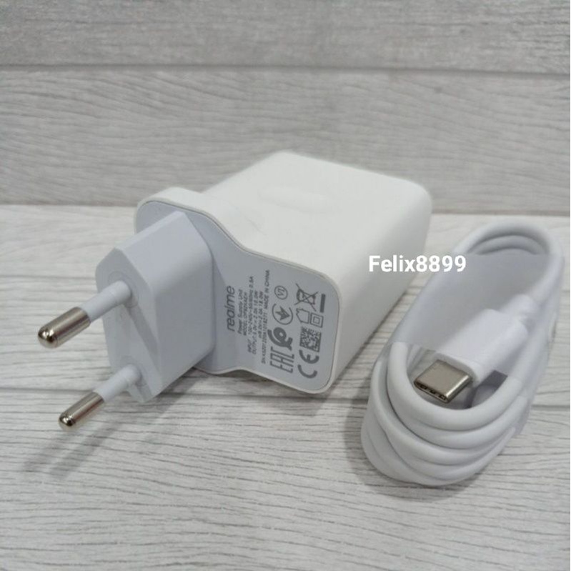 Charger Realme C25 Realme Narzo 30A Original 100% Fast Charging USB Type C