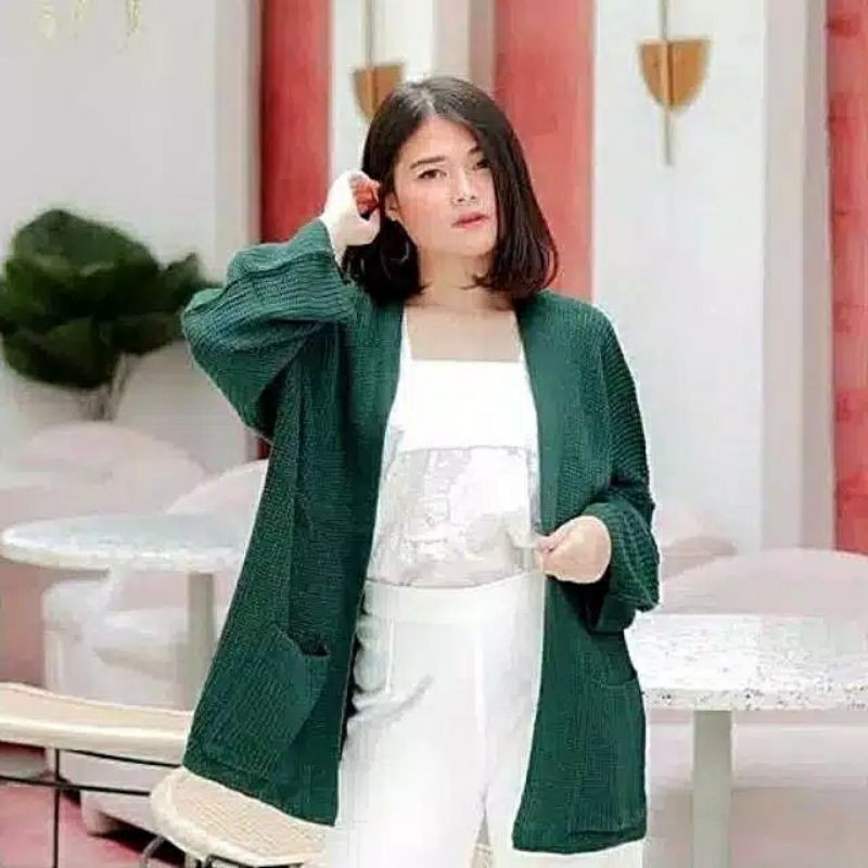 DISKON!! Baju Rajut  Sweeter Cassual Wanita LOCCY CARDY Fashion Wanita /Fashion Korea JuliantyStore_