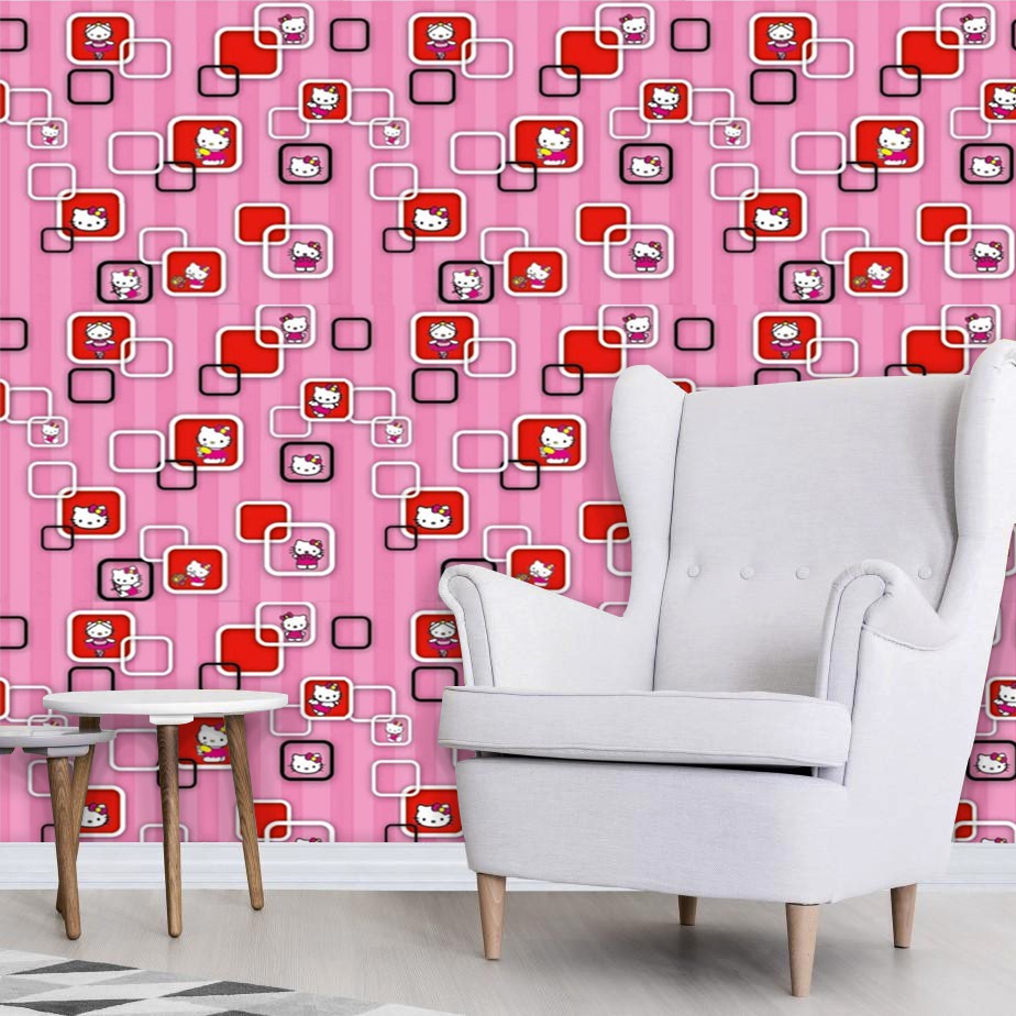 Wallpaper Dinding Ruang Tamu/Wallpaper Dinding Shabby/Wallpaper 3D 45cmX9m HOMELIVING