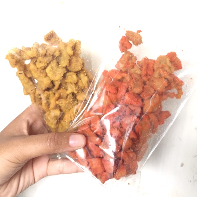 

Keripik usus balado dan jagung manis