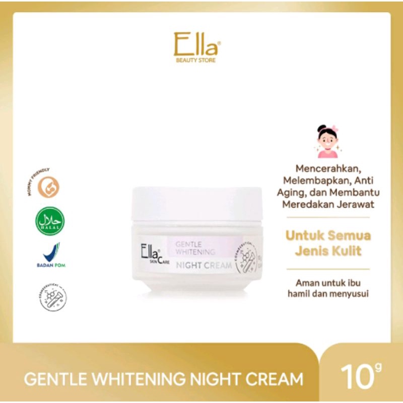 Ella Skincare Gentle Night Whitening Night Cream