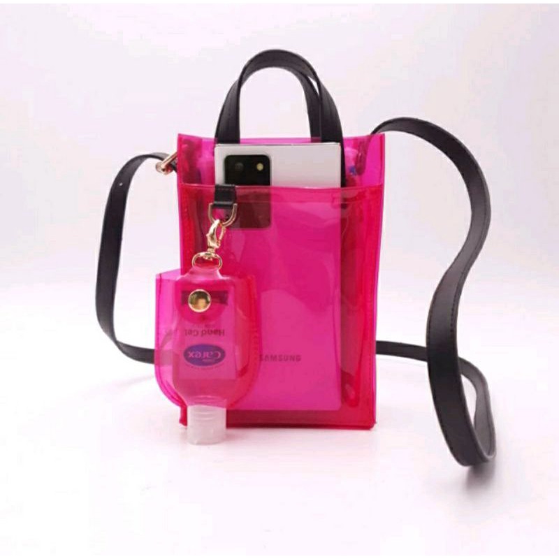 Stella Mini PVC Bag Magenta