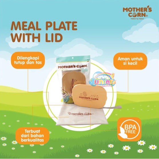 Mothers Corn Meal Plate With Lid - 436058