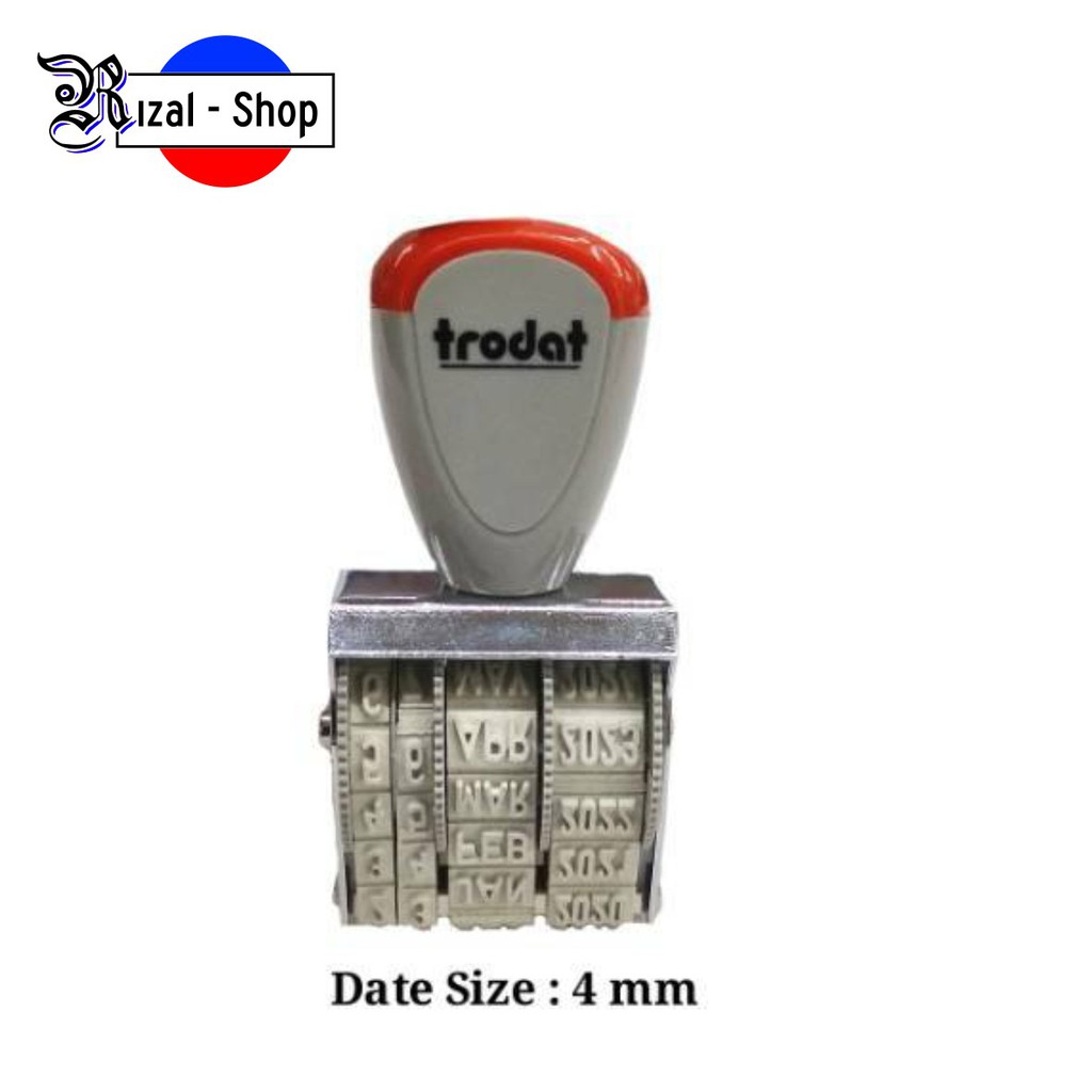 

TRODAT 1010 Classic Date Stempel Tanggal Manual 4mm