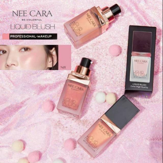 Nee Cara Liquid Blush On Color High Quality Ready Stock