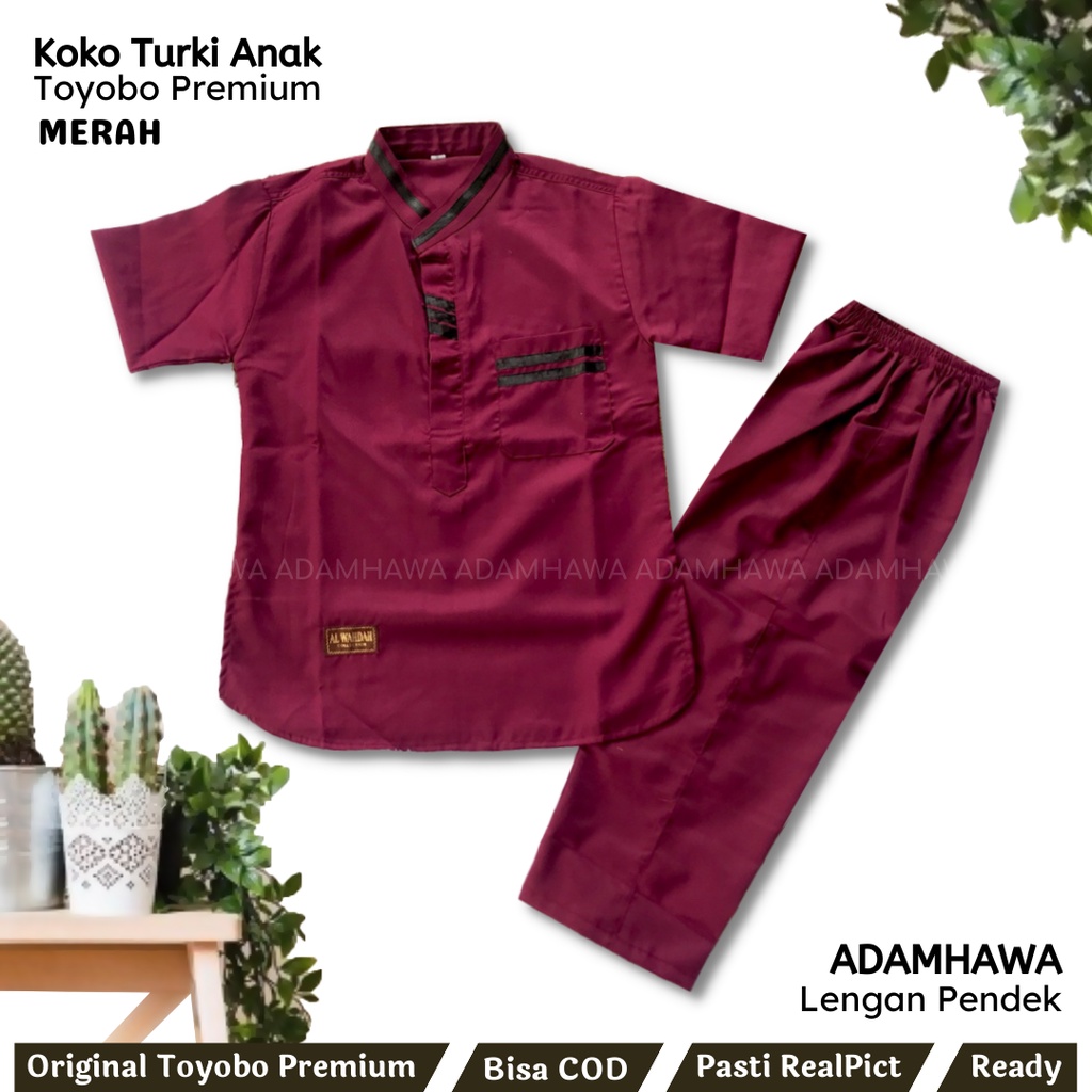 Setelan Koko Anak Laki Laki Turki Umur 3-12 Tahun / Set Busana Muslim Anak by BEST QUALITY ORIGINAL BY ALX