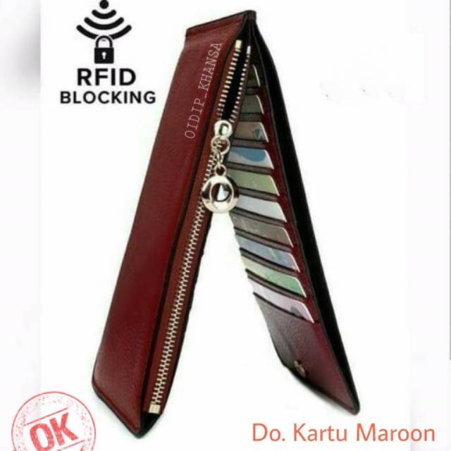 Dompet kartu lipat