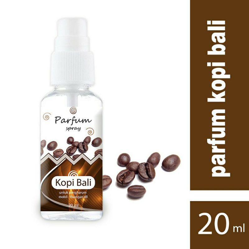 Parfum spray kopi bali | pengharum ruangan