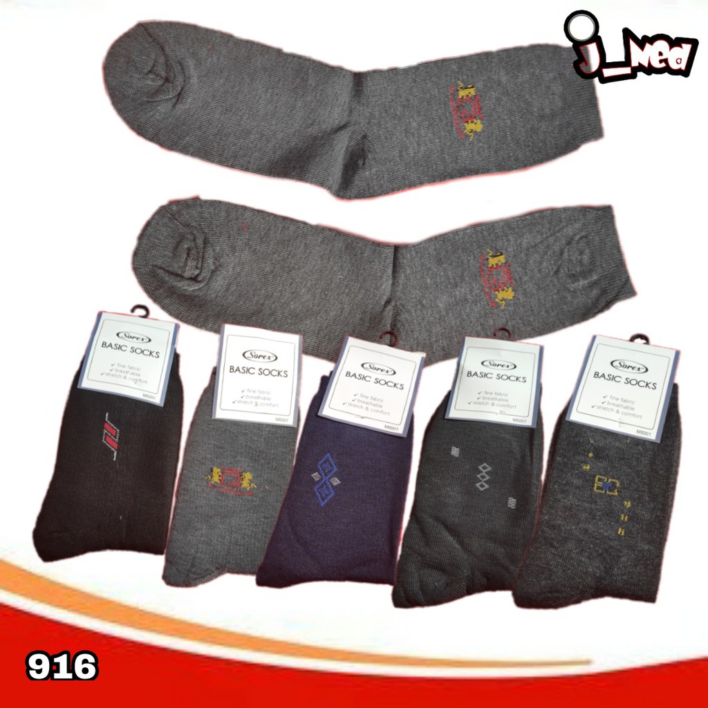 J916  KAOS KAKI PRIA SOREX M5001 KAOS KAKI PRIA