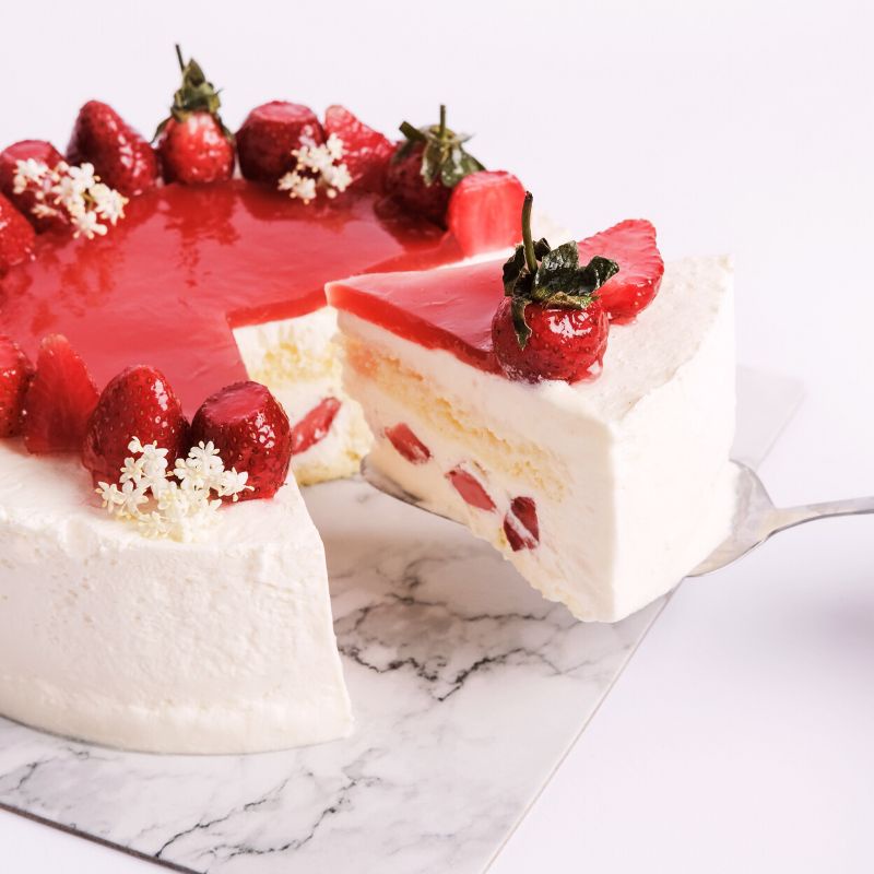 

Strawberry Shortcake Birthday Cake