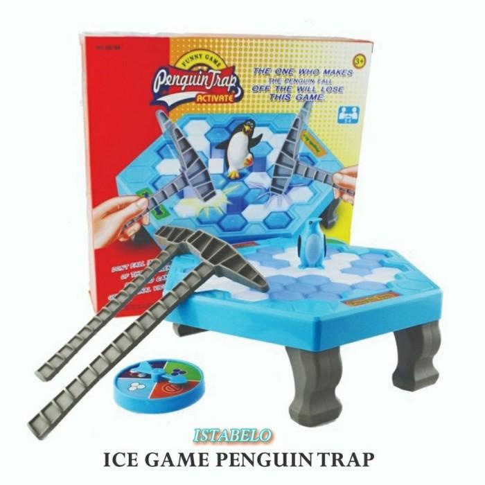 Image of Rou Mainan Game Keluarga Penguin Trap Ice Breaking Pukul Es Seru Murah Sni #1