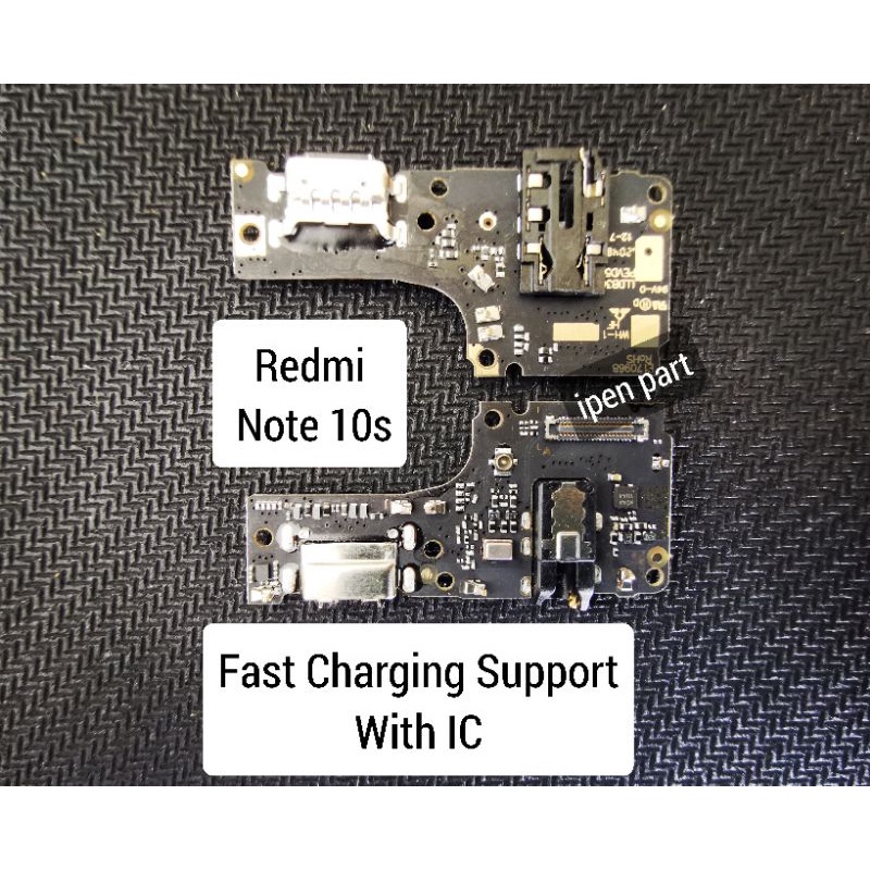 Flex Papan Cas Redmi Note 10s Fast Charging Board Flexible Xiaomi Ces Fleksibel Charger With IC TFP