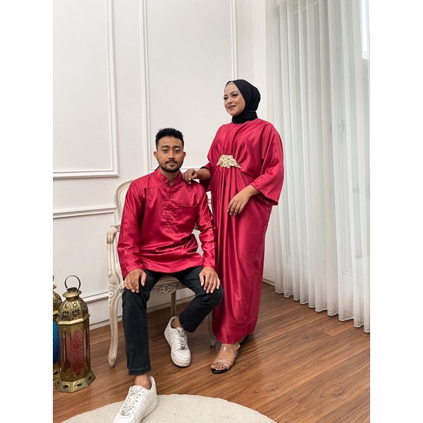 ( VM ) - Vanesha Margaretta - 084 Kaftan Couple / Busui / Couple Muslim