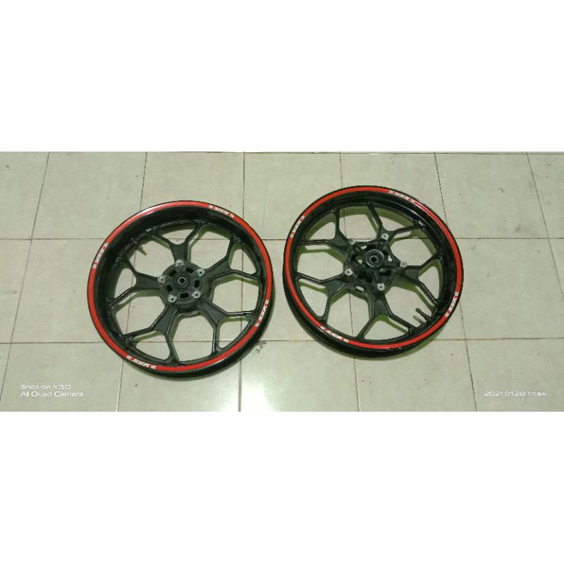 velg set ori yamaha xabre