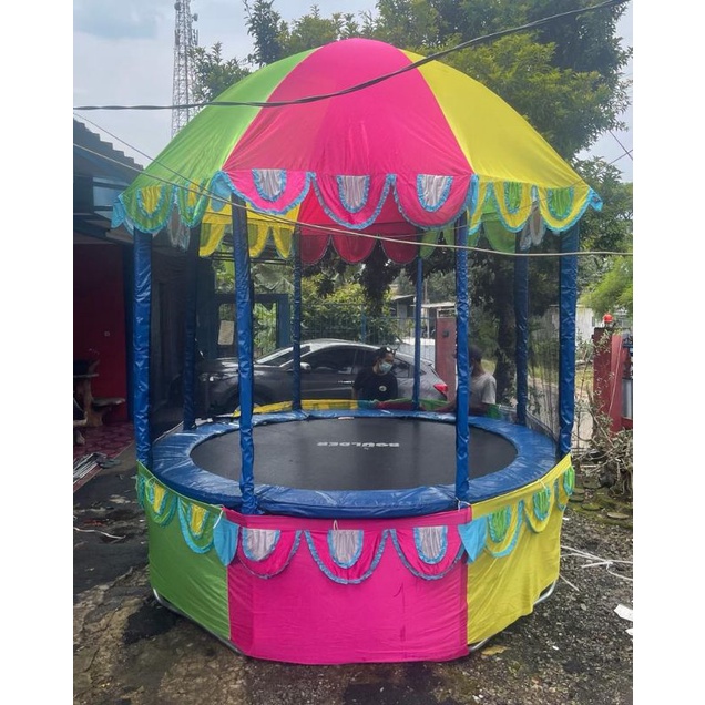 Trampoline 10 feet Import Merk BOULDER Diameter 3 m