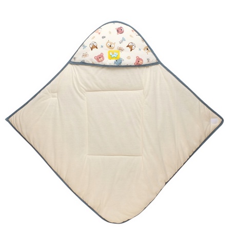 Baby Joy Baby Blanket Selimut Topi Bayi Little Forest Series - BJB 5022