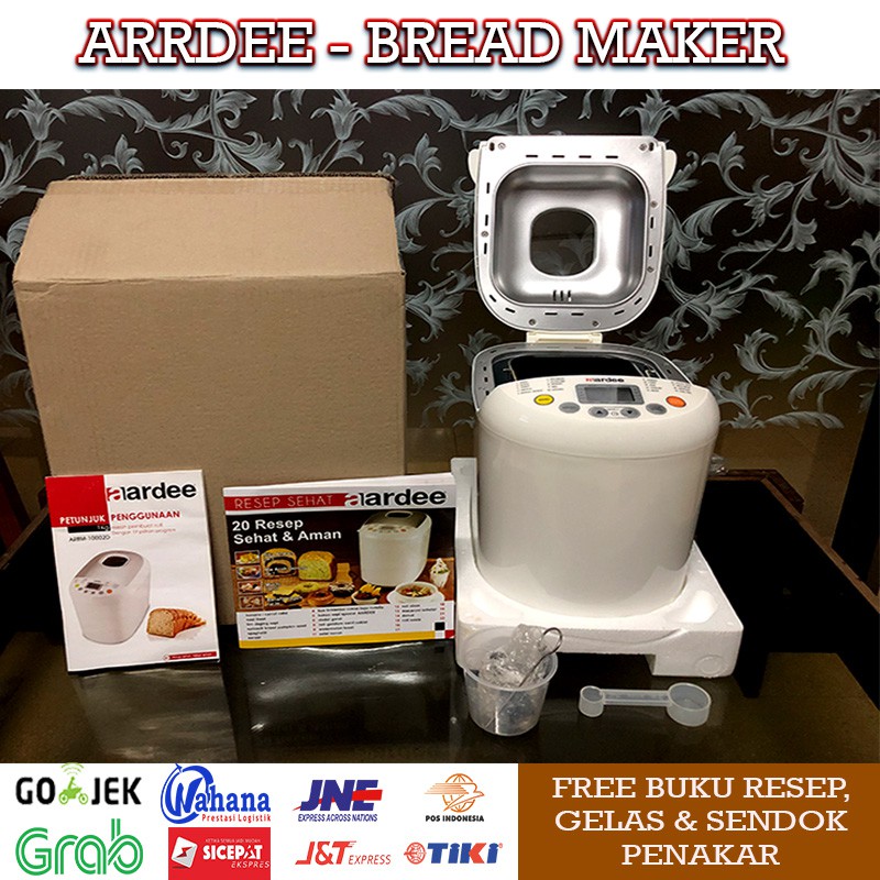Aardee Bread Maker (Mesin Pembuat Roti instant dan praktis)