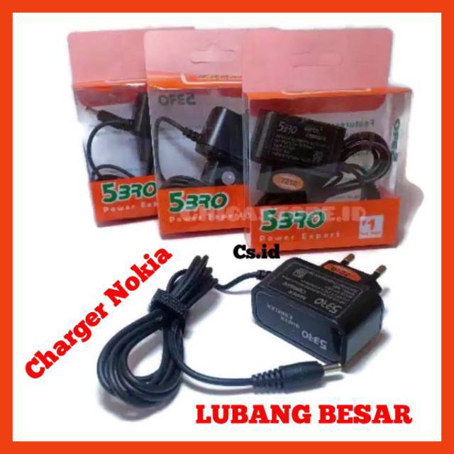 Charger Hp Nokia 7210 Jadul Lubang Besar HK 5Bro Original Garansi 100%