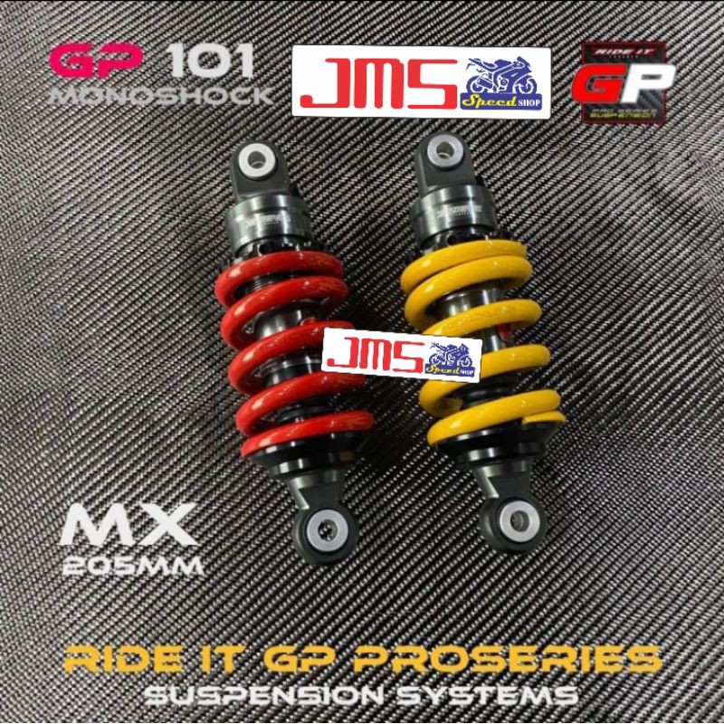 mono shock rideit yamaha Jupiter mx lama mx new dan mx king bahan cnc plus stelan keras dan empuk