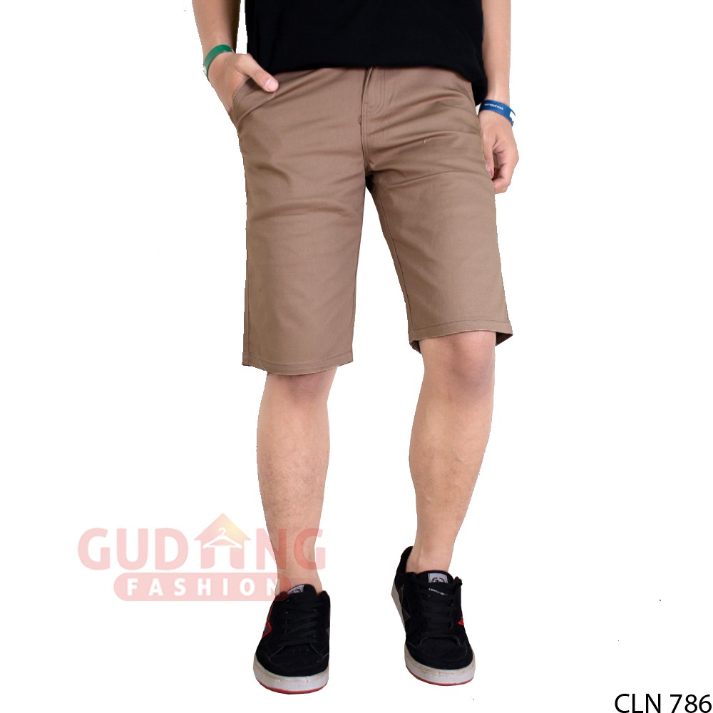 Chino Pants Pendek Pria Cowok Modis Terbaru - CLN 786