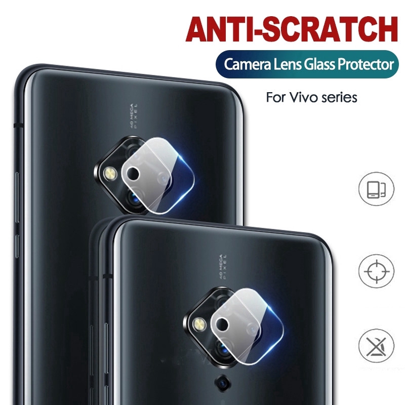 3in1 Film Pelindung Lensa Kamera + Tempered Glass untuk vivo V19 / S1 Pro / Z1 / Pro / vivo y11 / y12 / y15 / y17