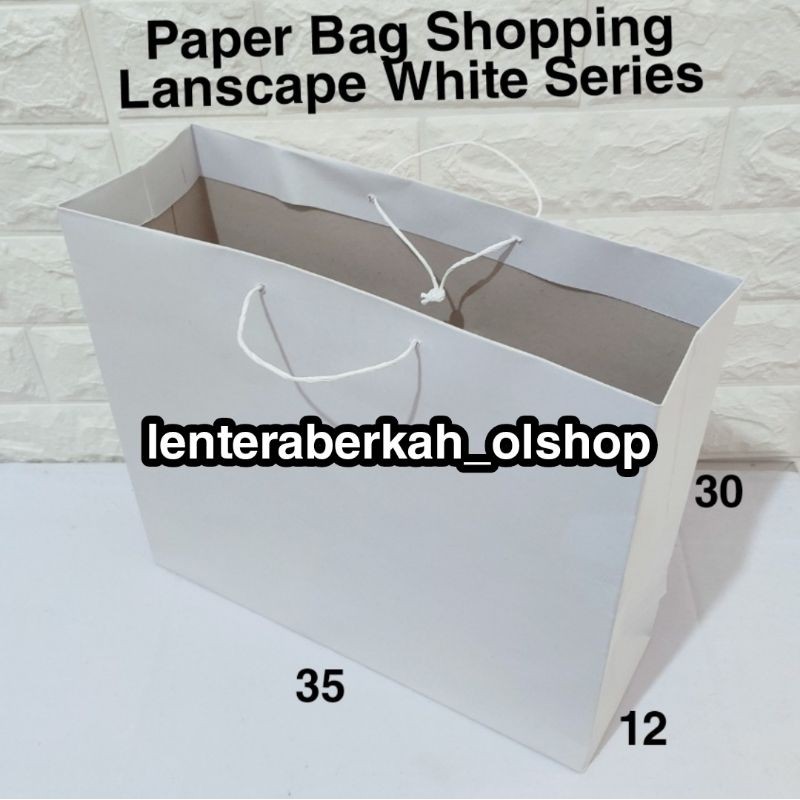 

Paperbag shopping Landscape White Series (35.12.30)