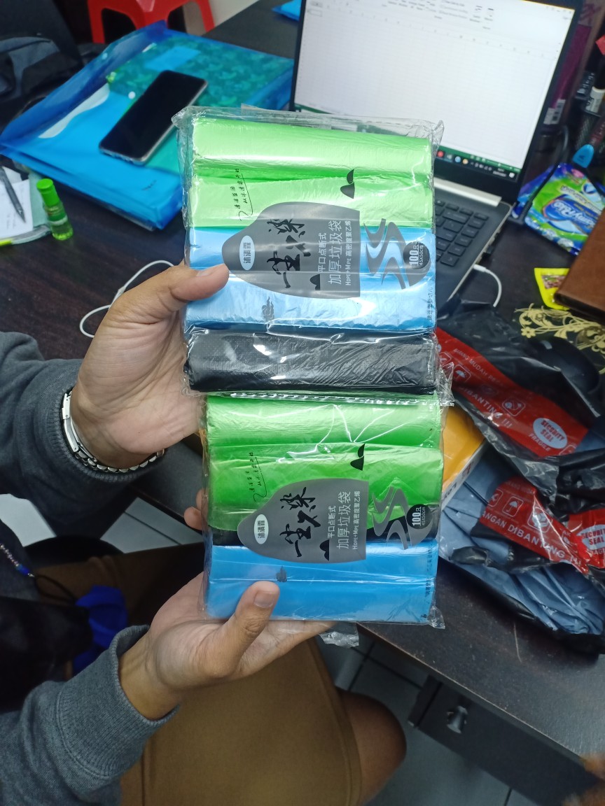 Cod - Comforthomes - Lj1 - Plastik Sampah Praktis - Kantong Plastik Hemat Cocok Buat Travelling 100