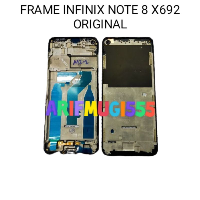 FRAME TULANG LCD BEZZEL BAZEL INFINIX NOTE 8 X692 ORIGINAL