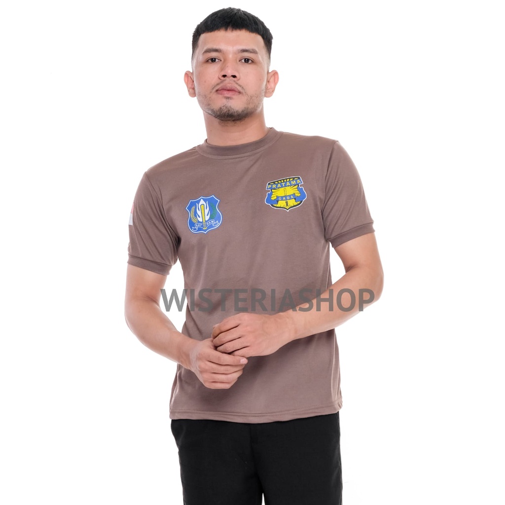 Kaos Satpam Kerah Tinggi Gada Pratama Kaos satpam kerah pendek kaos Satpam Sekuriti Borgol Terbaru