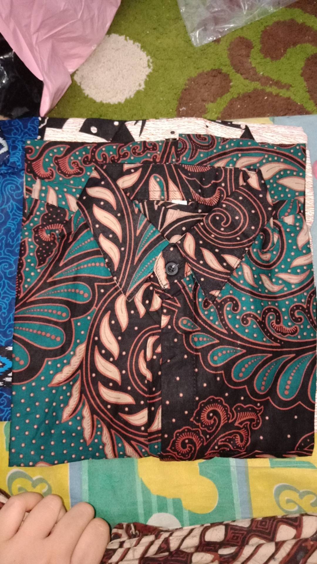 Grosir Kemeja Batik Pria Seri Size M..l..xl..xxl  /seragam Batik Keluarga Kondagan