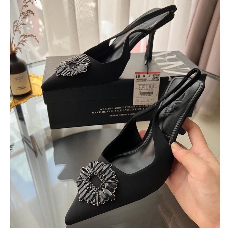 Sepatu Heels Zara ZR-133 Sepatu Heels Wanita Sepatu Zara Wanita Import