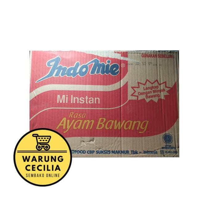 

Terlaris# Indomie Kuah Ayam Bawang 1 Dus 40 Pcs - Mie Instan