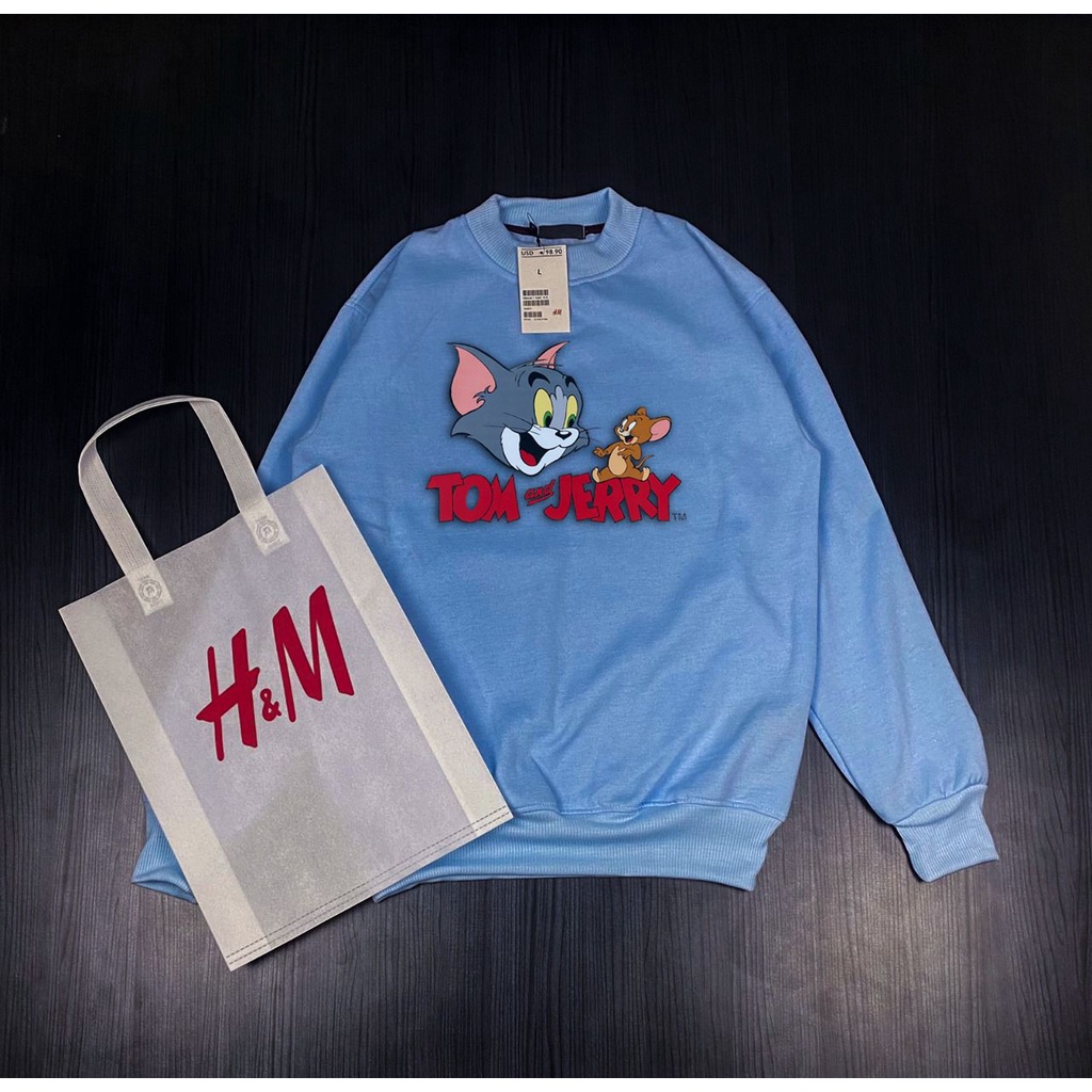 CREWNECK TOM&amp;JARRY FREE TOTEBG