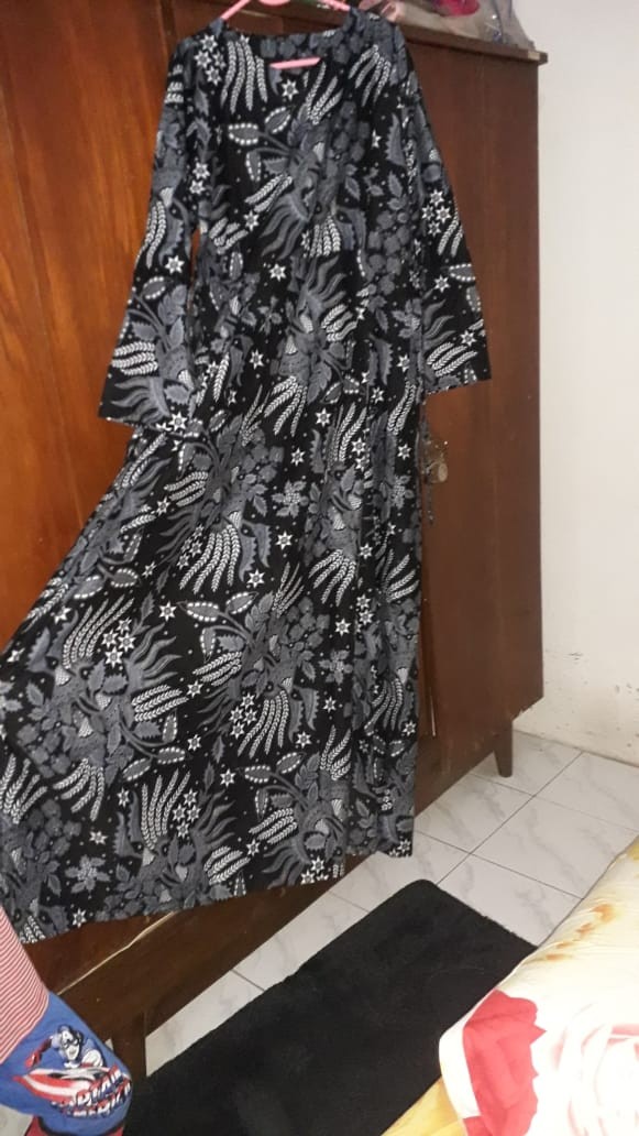 Gamis Batik Manggar, Padi,sekar,cantik,kubis,kipas,daun,kupu,nadine,gendis